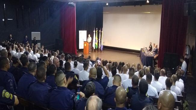 Guardas Civis de São Bernardo iniciam curso no Centro de Formação do Consórcio ABC
