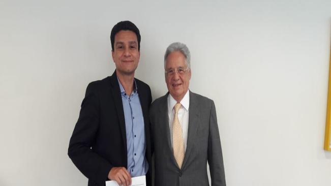 Tunico Vieira se encontra com FHC e faz apresentação do Consórcio Intermunicipal Grande ABC
