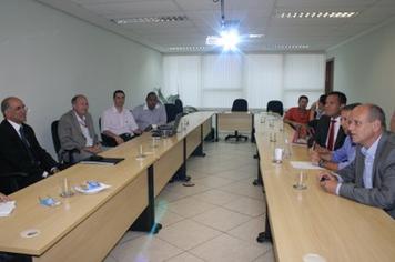 Foto - Reunião do Consórcio com a CPTM