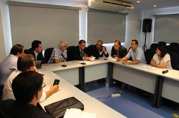 Foto - Reunião com o superintendente do DAEE Ricardo Borsari