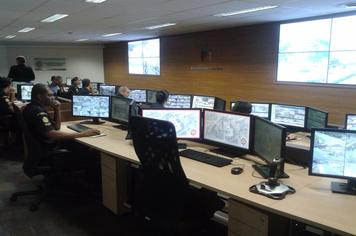 Foto - Visita técnica do GT Defesa Civil ao Centro Integrado de Monitoramento