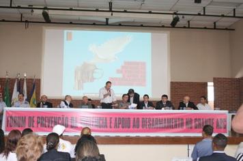 Foto - Lançamento do Fórum de Prevenção da Violência e Apoio ao Desarmamento no Grande ABC