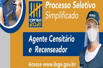 Grande ABC tem mais de 2.700 vagas temporárias para Censo 2021 do IBGE