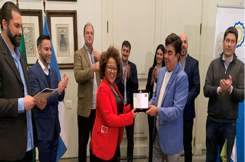 Consórcio ABC recebe homenagem da Federação Argentina de Municípios