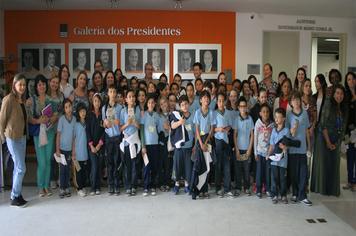 Estudantes de escolas de Santo André conhecem o Consórcio e indicam suas demandas aos prefeitos