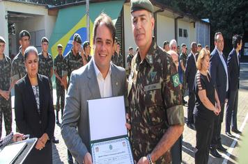 Secretário Fabio Palacio recebe homenagem da 4ª Circunscrição de Serviço Militar