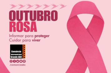 Consórcio ABC reforça campanha Outubro Rosa de prevenção do câncer de mama