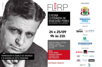 Feira Literária de Ribeirão Pires tem atividade preparatória do Congresso de História do Grande ABC