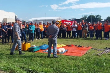 Treinamento estadual no Grande ABC tem etapa prática e reforça preparação para estiagem