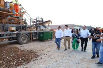 Grande ABC inicia operação da Usina Móvel de Resíduos da Construção Civil