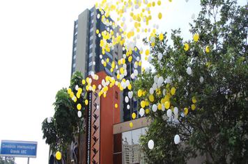 Com balões de gás hélio, Grande ABC encerra atividades da Semana Nacional de Trânsito