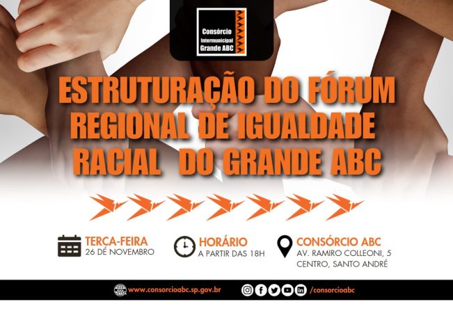 Consórcio ABC debate criação de Fórum Regional de Igualdade Racial