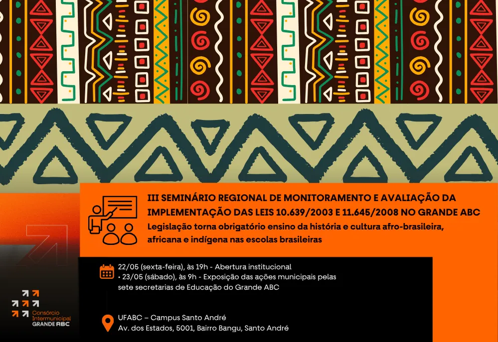 Consórcio ABC promove III Seminário Regional de Educação Étnico-Racial