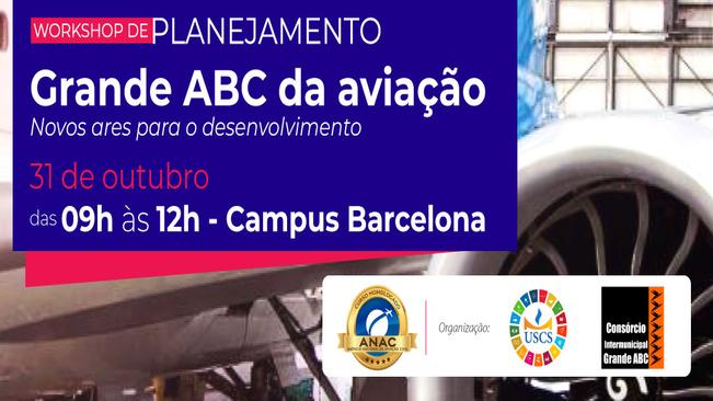 Consórcio ABC e USCS realizam workshop para discutir potencial da região no setor aéreo