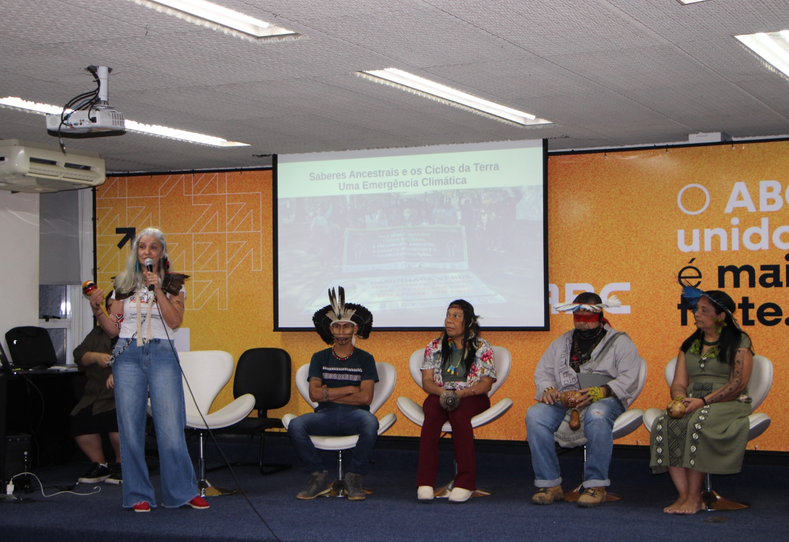 Consórcio ABC promove debate regional sobre mudança climática e saberes indígenas