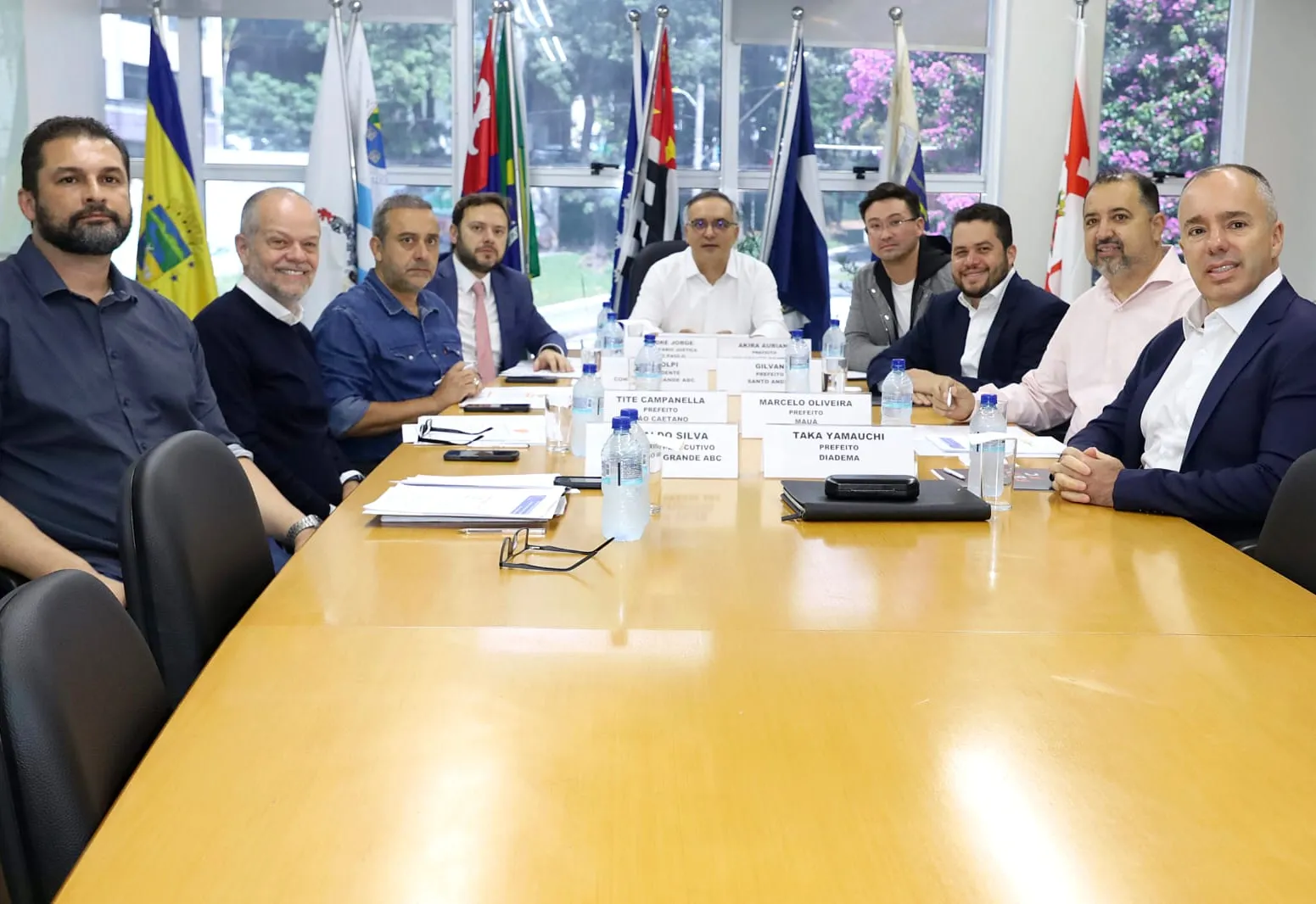 Consórcio ABC avança em ações estratégicas regionais e oficializa comemoração histórica