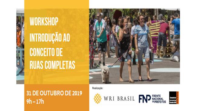 Consórcio ABC promove workshop regional sobre requalificação urbana na quinta-feira (31/10)