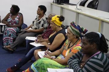 Foto - Roda de conversa com as comunidades tradicionais de terreiros e matrizes africanas