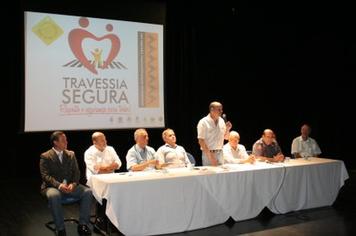 Foto - Campanha Travessia Segura e entrega das viaturas das Defesas Civis