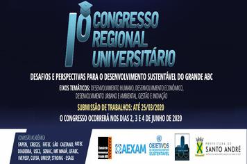 Grande ABC promove 1º Congresso Regional Universitário