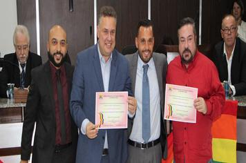 GT LGBT do Consórcio é homenageado em sessão solene na Câmara de Ribeirão Pires