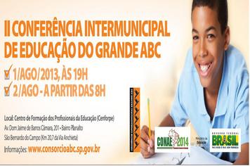 II Conferência Intermunicipal de Educação debaterá temas nacionais