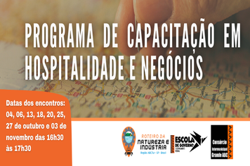 Consórcio ABC abre inscrições para Programa de Capacitação em Hospitalidade e Negócios