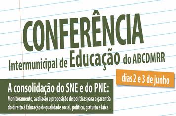 Com apoio do Consórcio, ABC realiza  Conferência Intermunicipal de Educação
