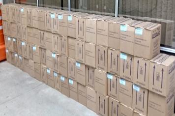 Consórcio ABC recebe doação de 900 litros de água sanitária