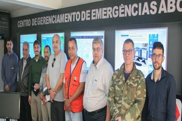 Consórcio apresenta CGE ABC à Defesa Civil de Osasco
