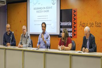 Palestra no Consórcio debate qualidade e segurança da água