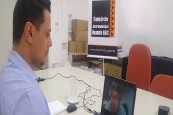 Consórcio ABC discute proposta de estudo regional sobre resíduos sólidos com Secretaria Nacional de Saneamento