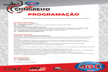Consórcio participa de 8º Congresso dos Metalúrgicos do ABC