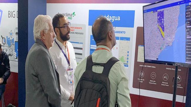Consórcio ABC conhece novas tecnologias para monitoramento meteorológico em feira sobre o setor