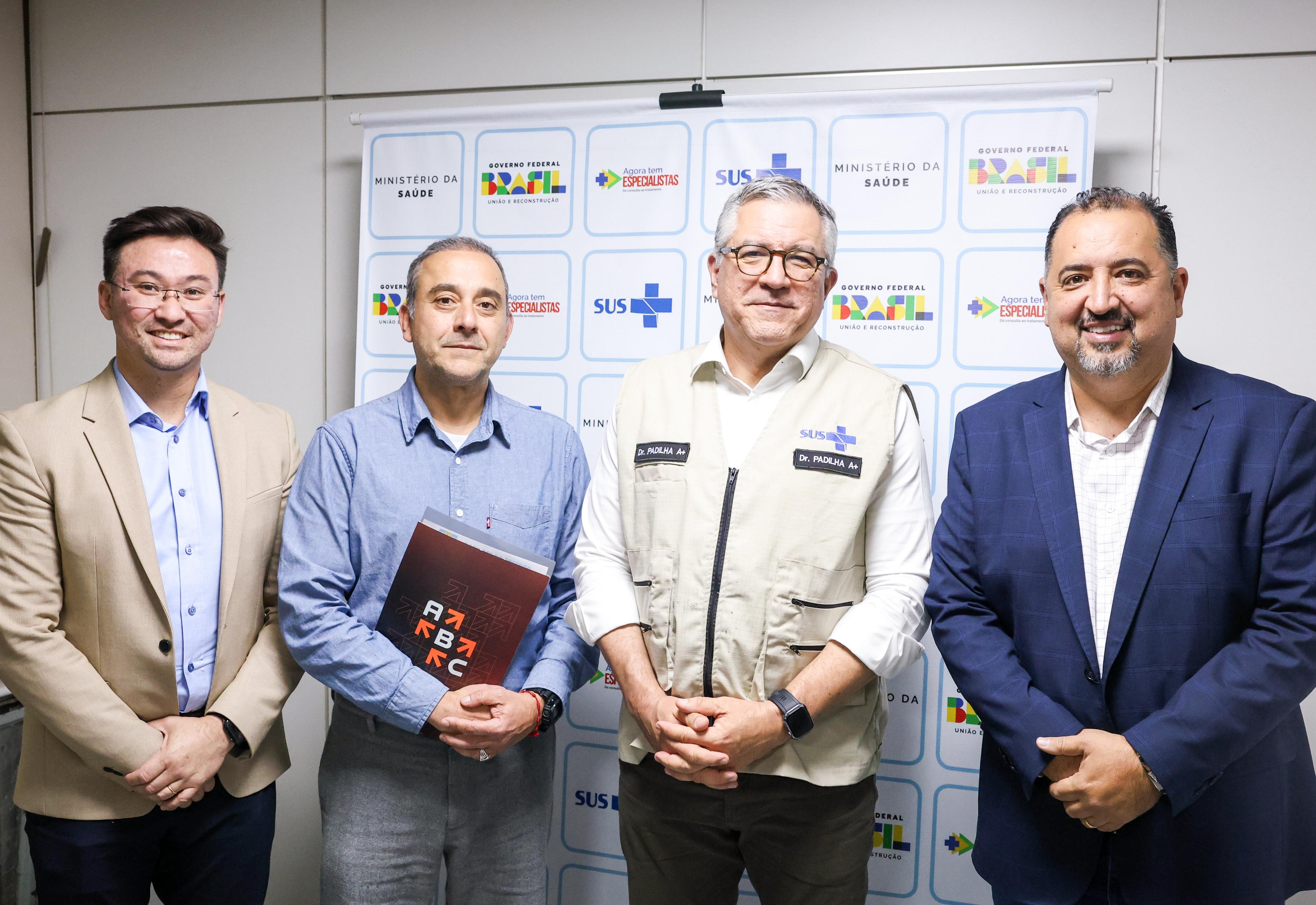 Consórcio ABC busca recursos em Brasília para fortalecer o Samu