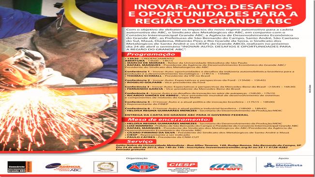 Seminário Inovar-Auto debate oportunidades para a região