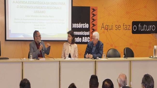Governo Federal apresenta aos municípios do ABC nova estrutura do Ministério do Desenvolvimento Regional